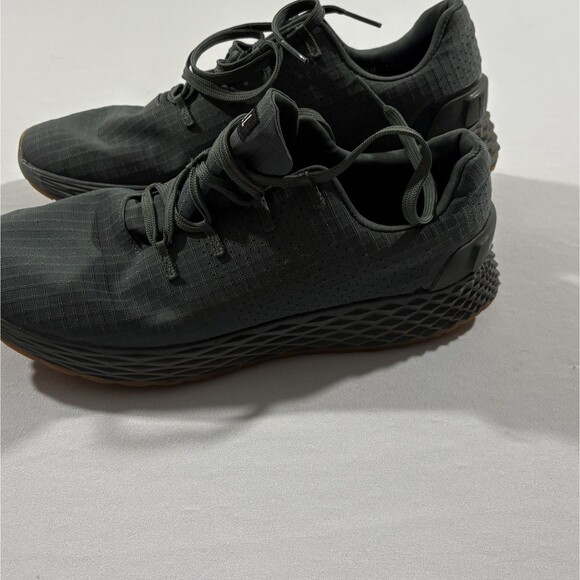 NoBull Mens Ripstop Runner Crossfit Shoes Gray Green Sneakers Gym Running 11.5 - Picture 6 of 10